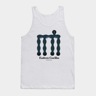 Bold monkey print "Eastern Gorilla" Tank Top